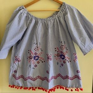 Melanie K Off the Shoulder Blouse